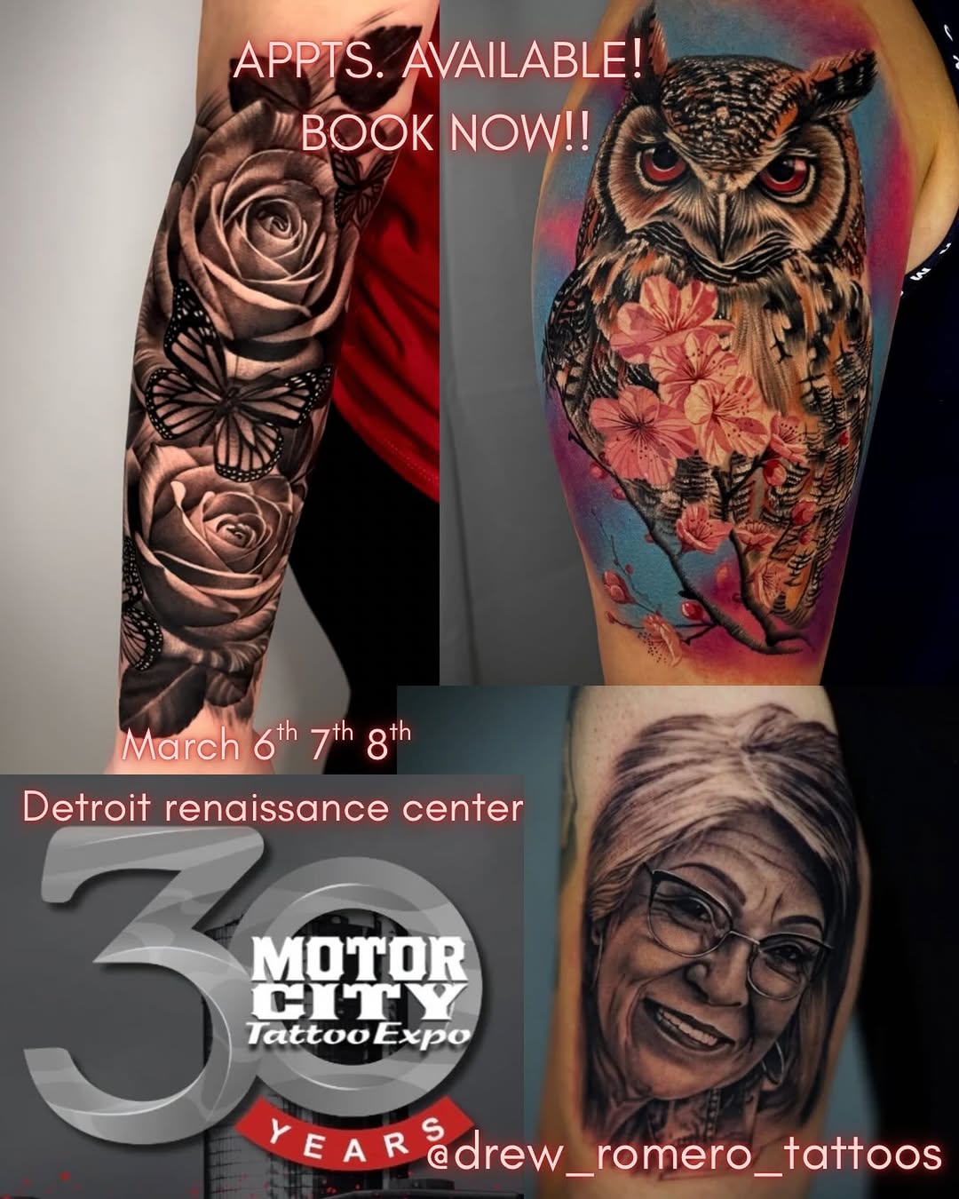 DREW ROMERO - Colorado Tattoo Artist work 1