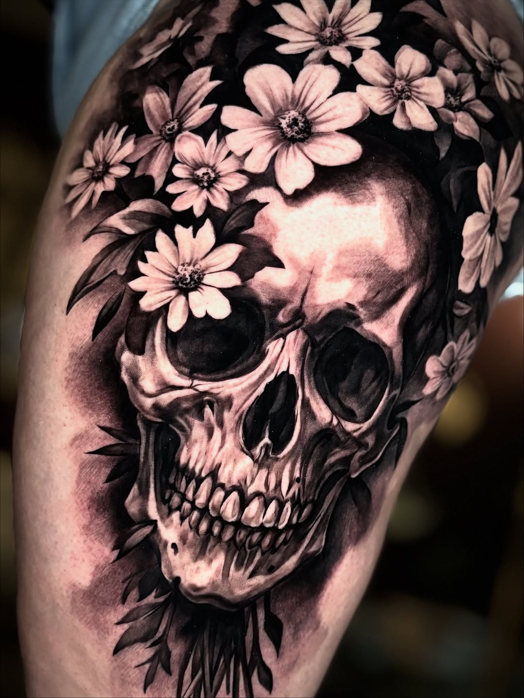 Dark sketch art tattoo