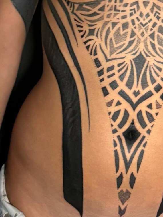 Tribal blackwork