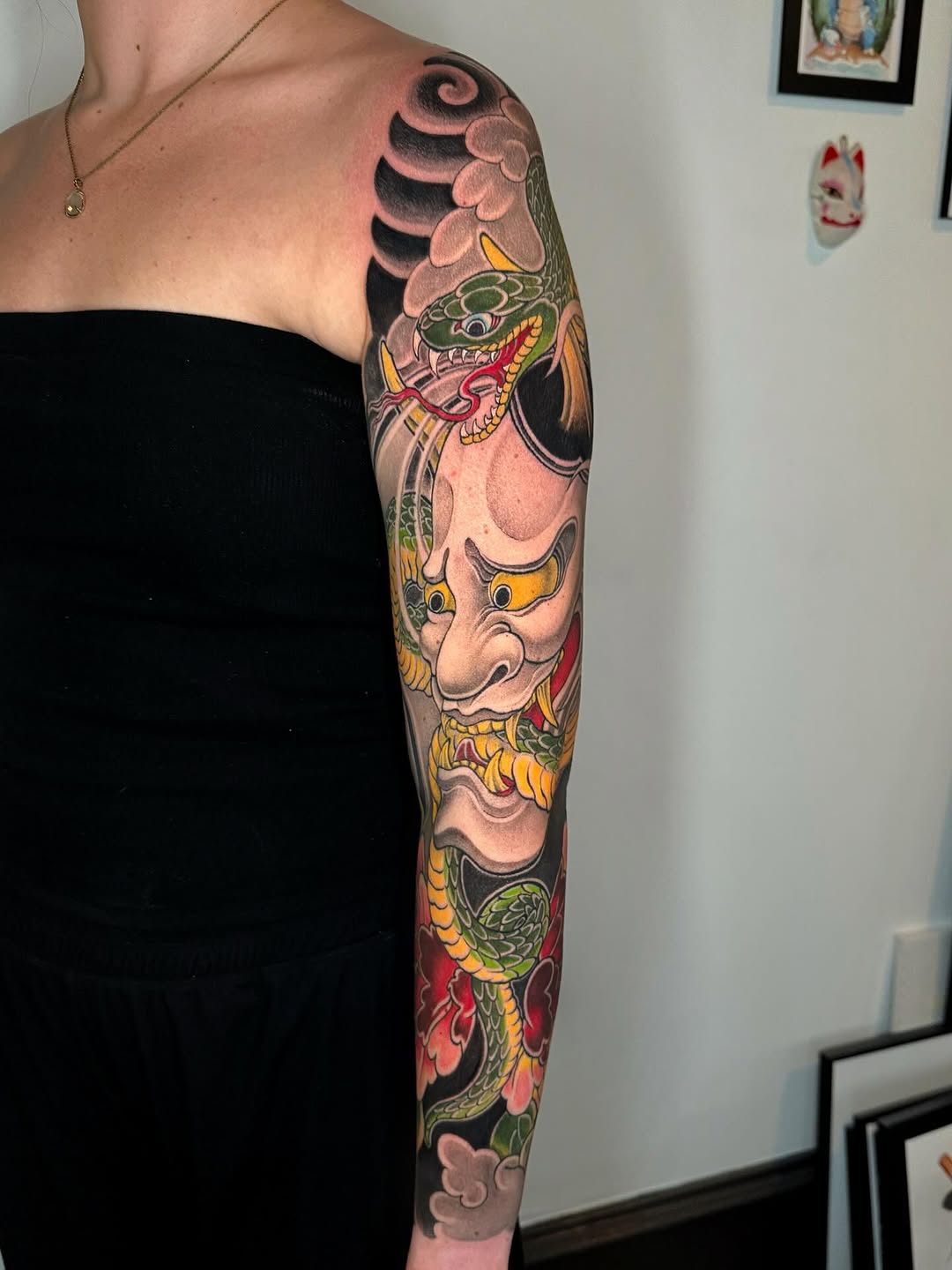 Dragon tattoo Houston by Horihan