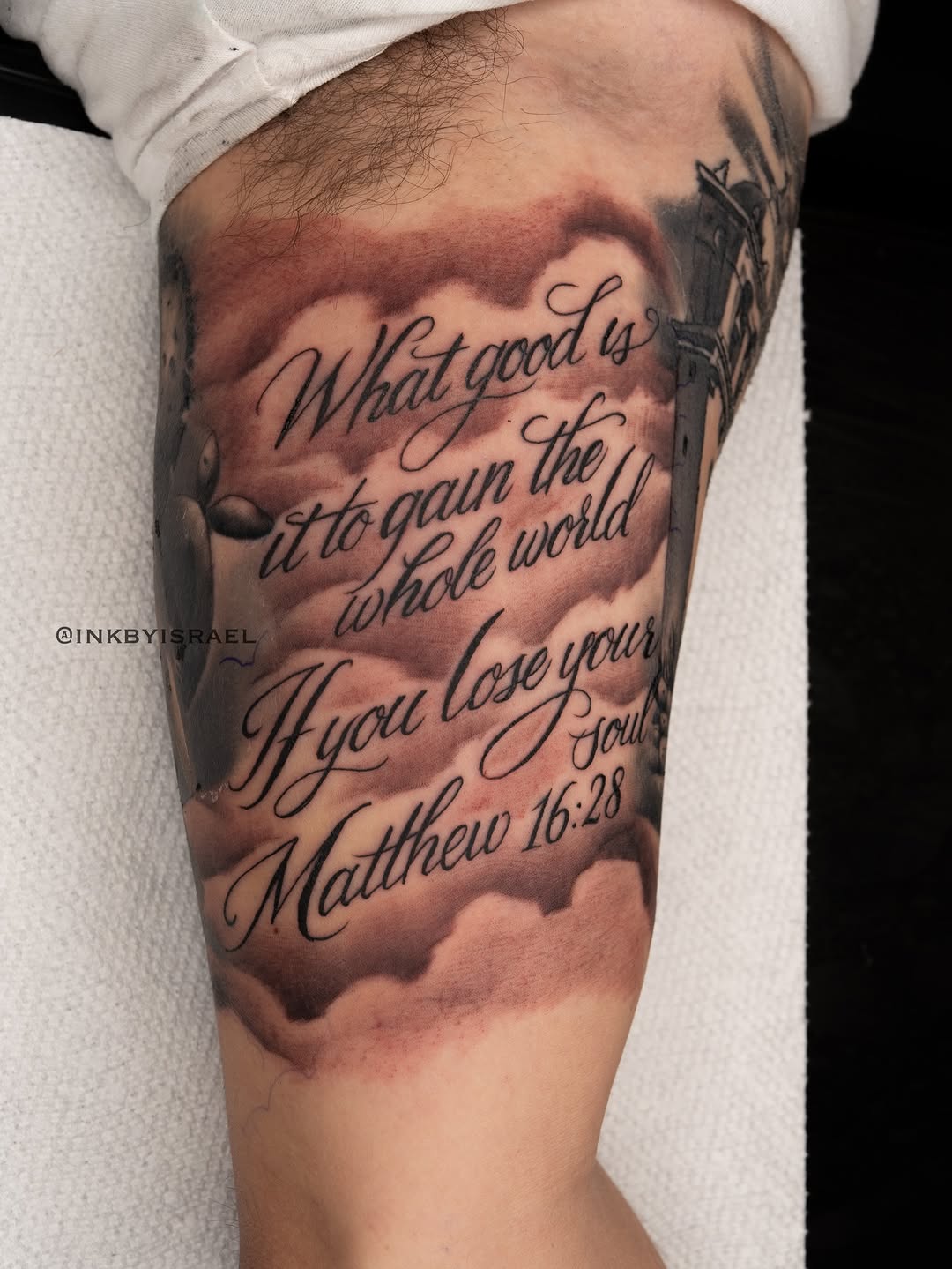 Israel | Houston Tattoo Artist⚡️ work 8