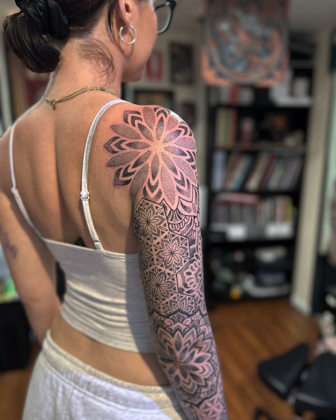 Joey Kintz blackwork tattoo