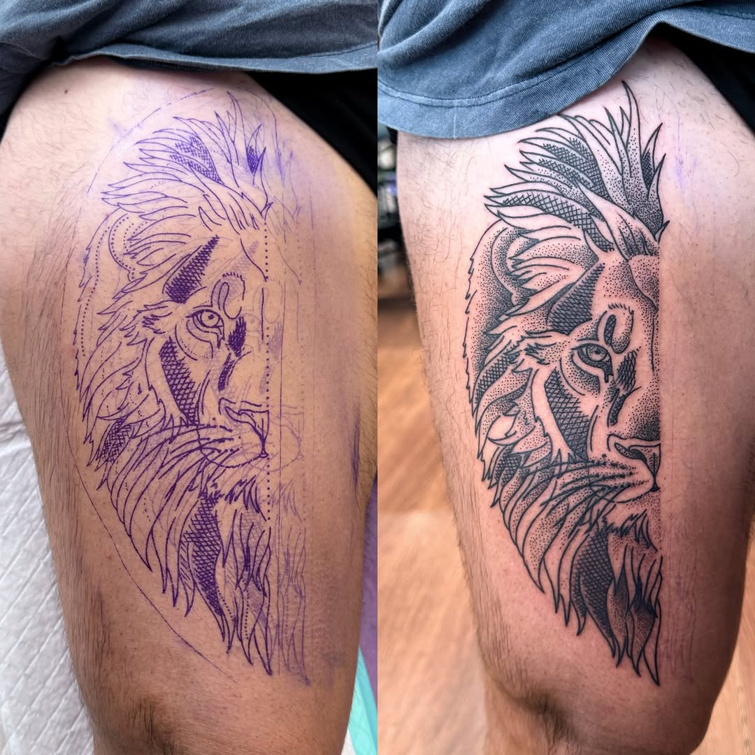 Joey Kintz ornamental tattoo