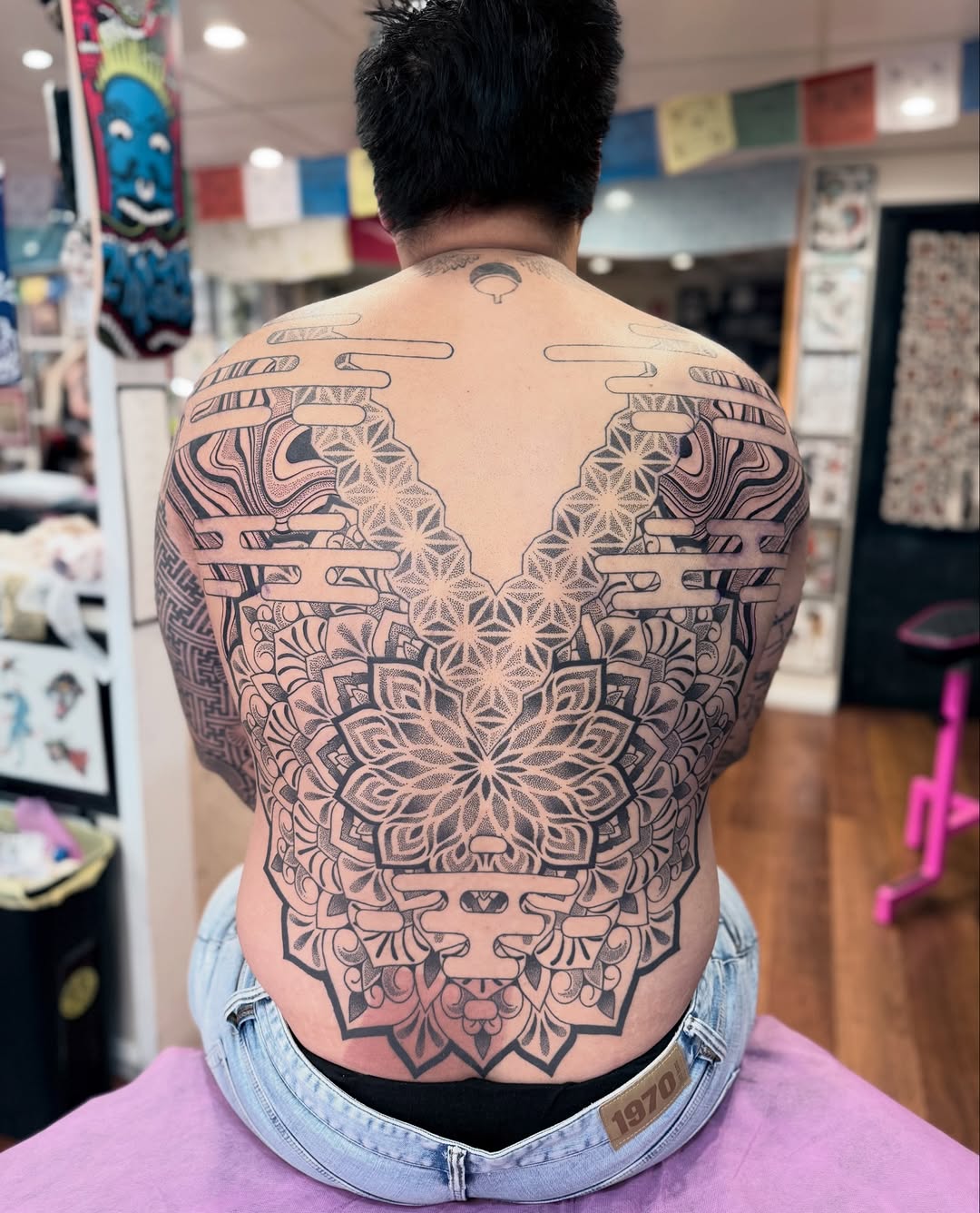 Joey Kintz ornamental tattoo