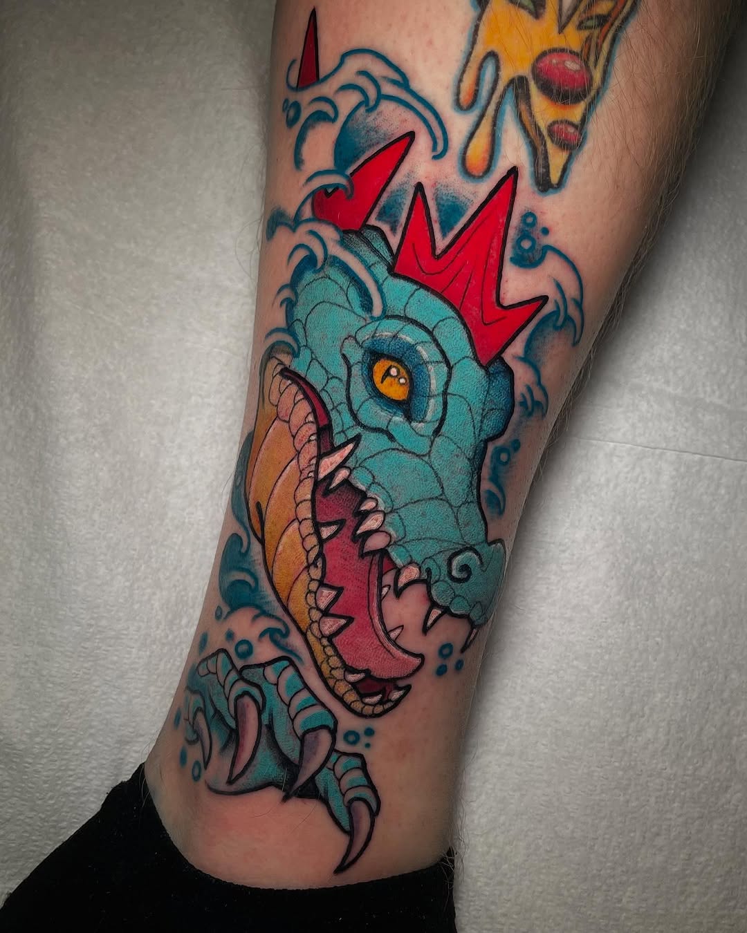 Illustrative tattoo by John Tucker