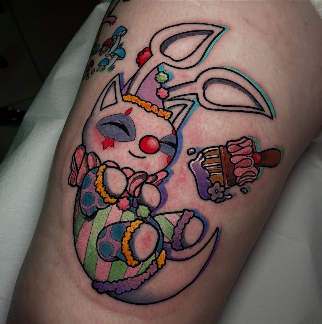 Bold tattoo by John Tucker