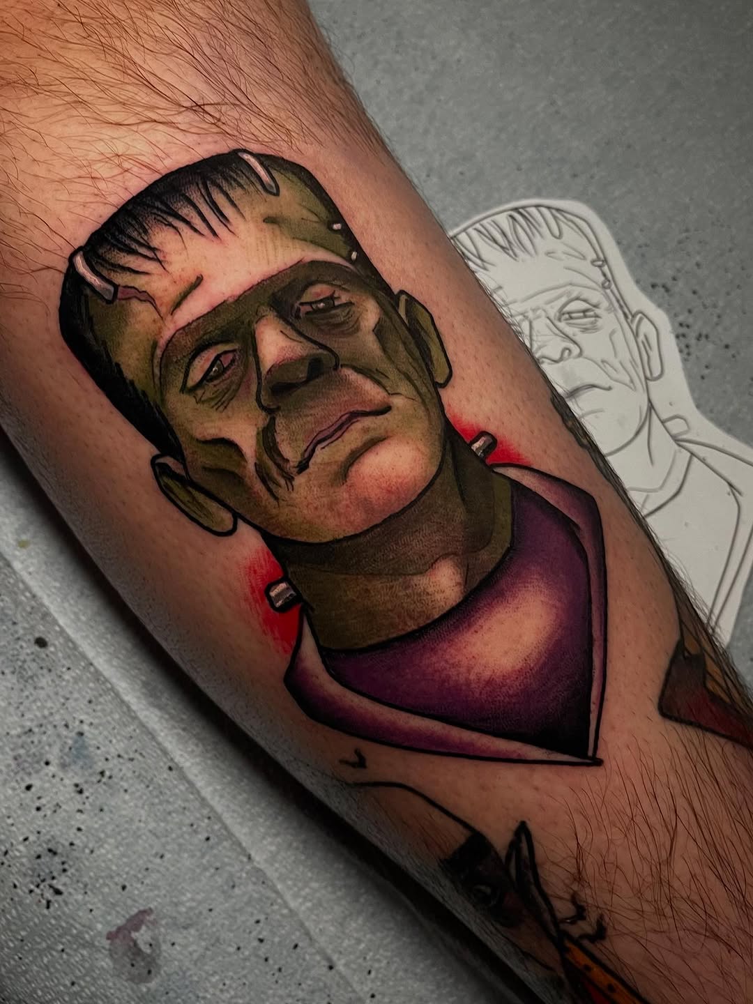 Character tattoo by John Tucker