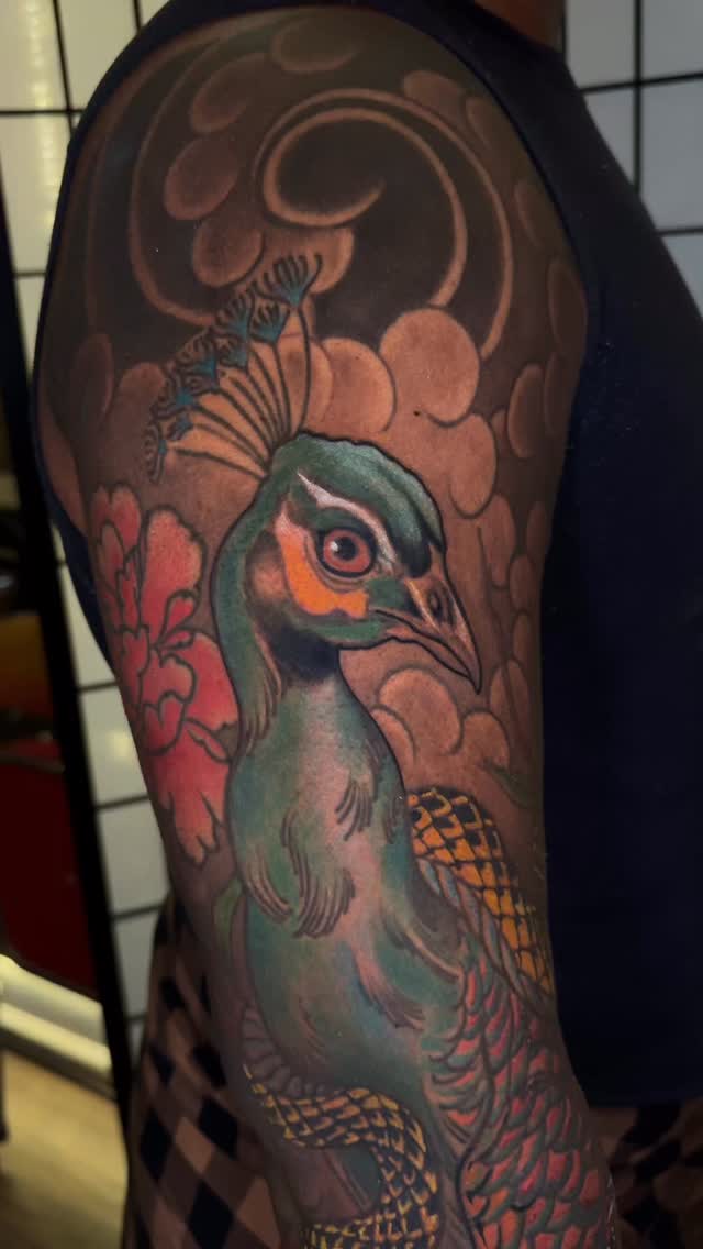 Jon Mesa black and grey tattoo art