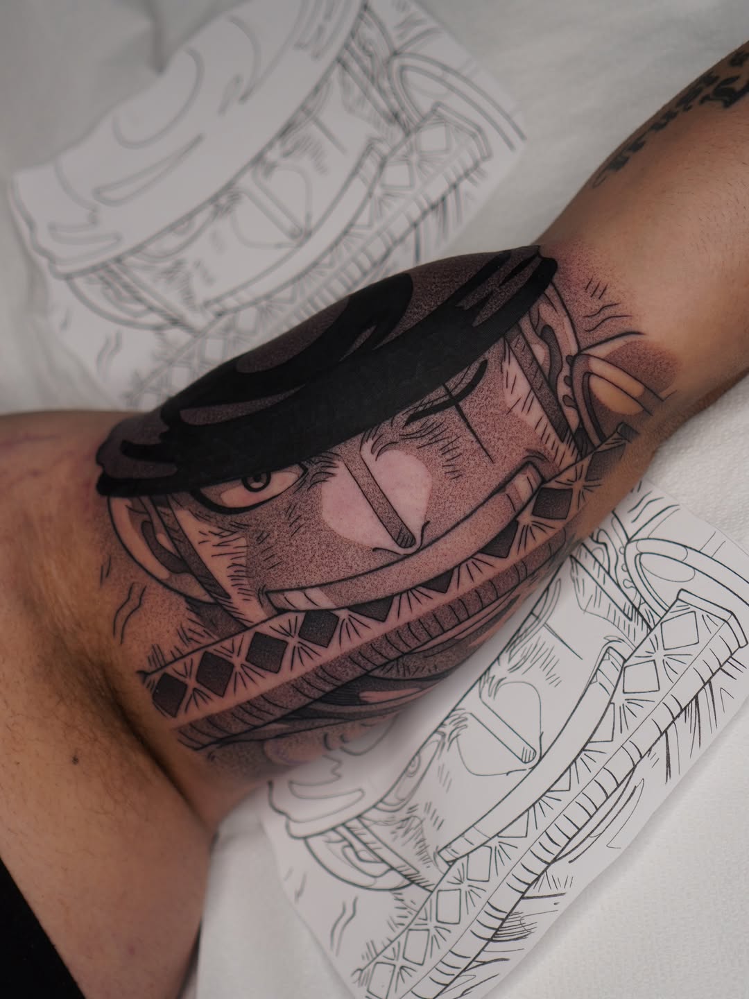 Kodi Ellis neo-traditional tattoo Indianapolis