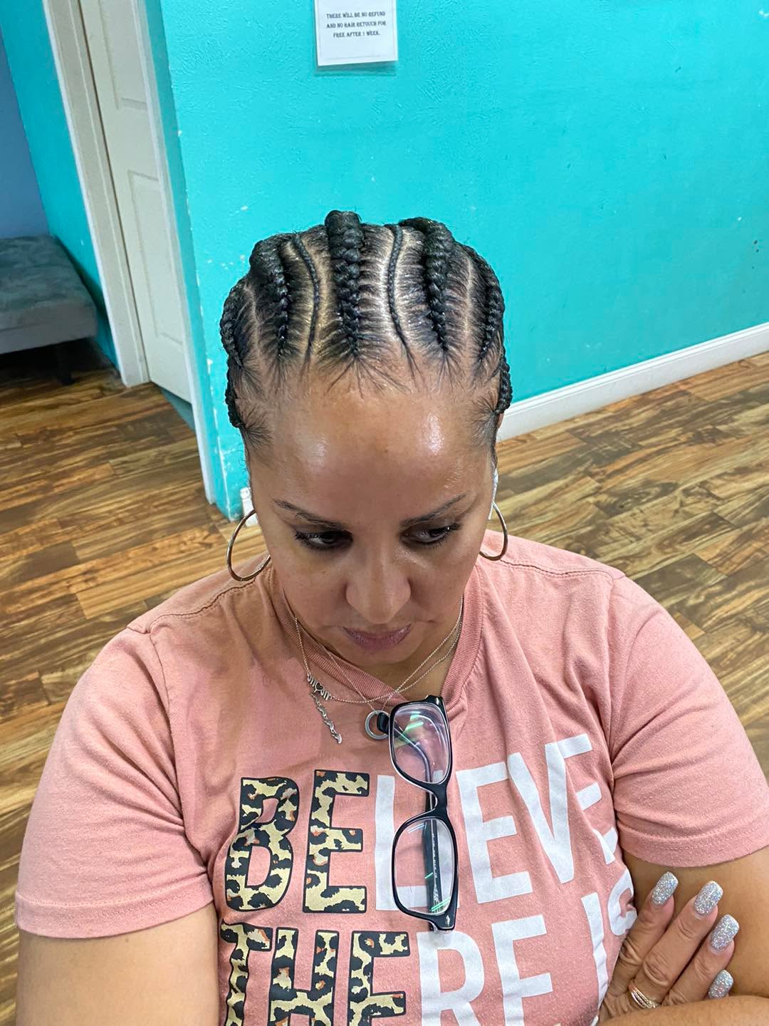 LG African Hair Braiding work