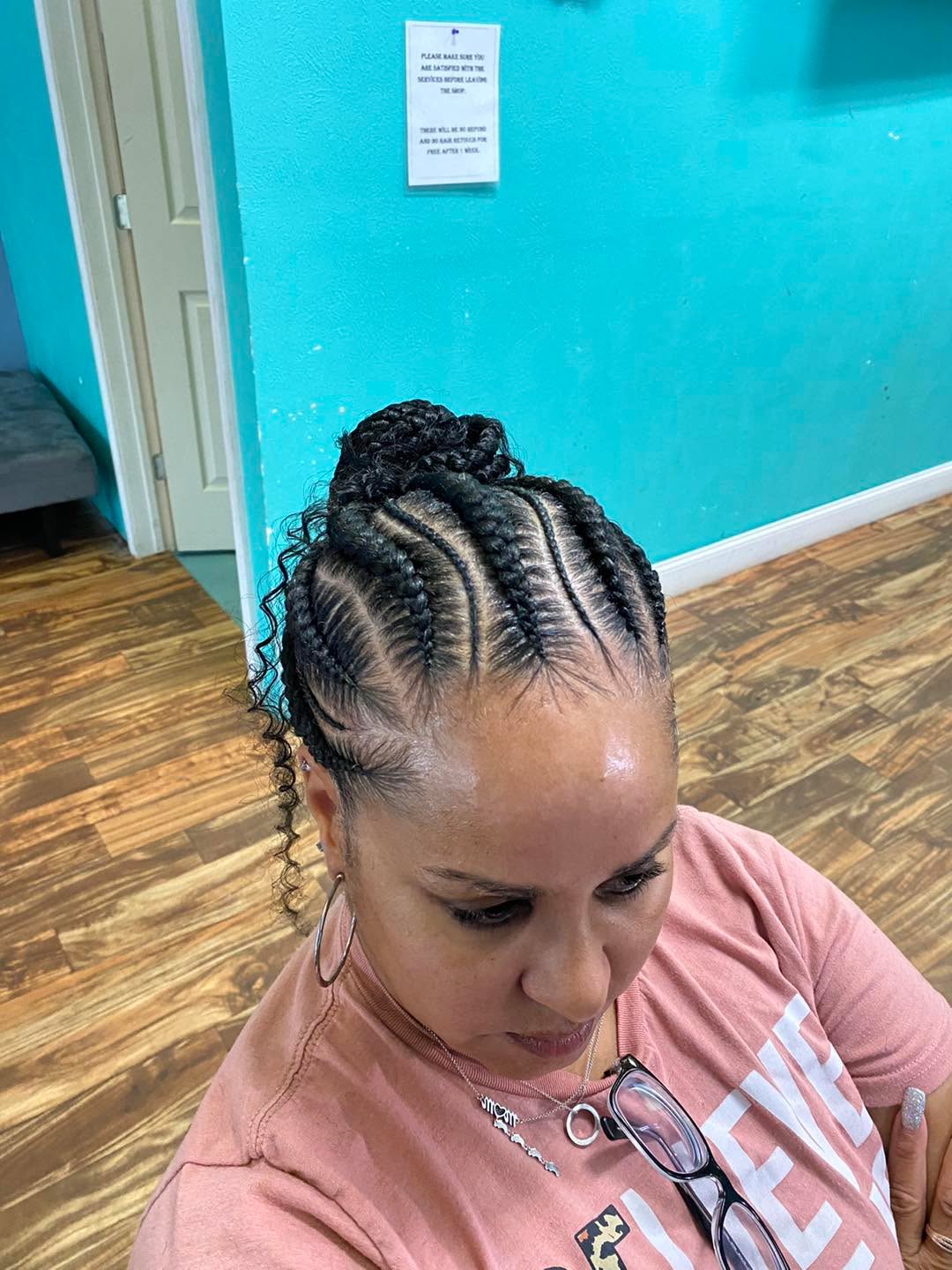 LG African Hair Braiding work