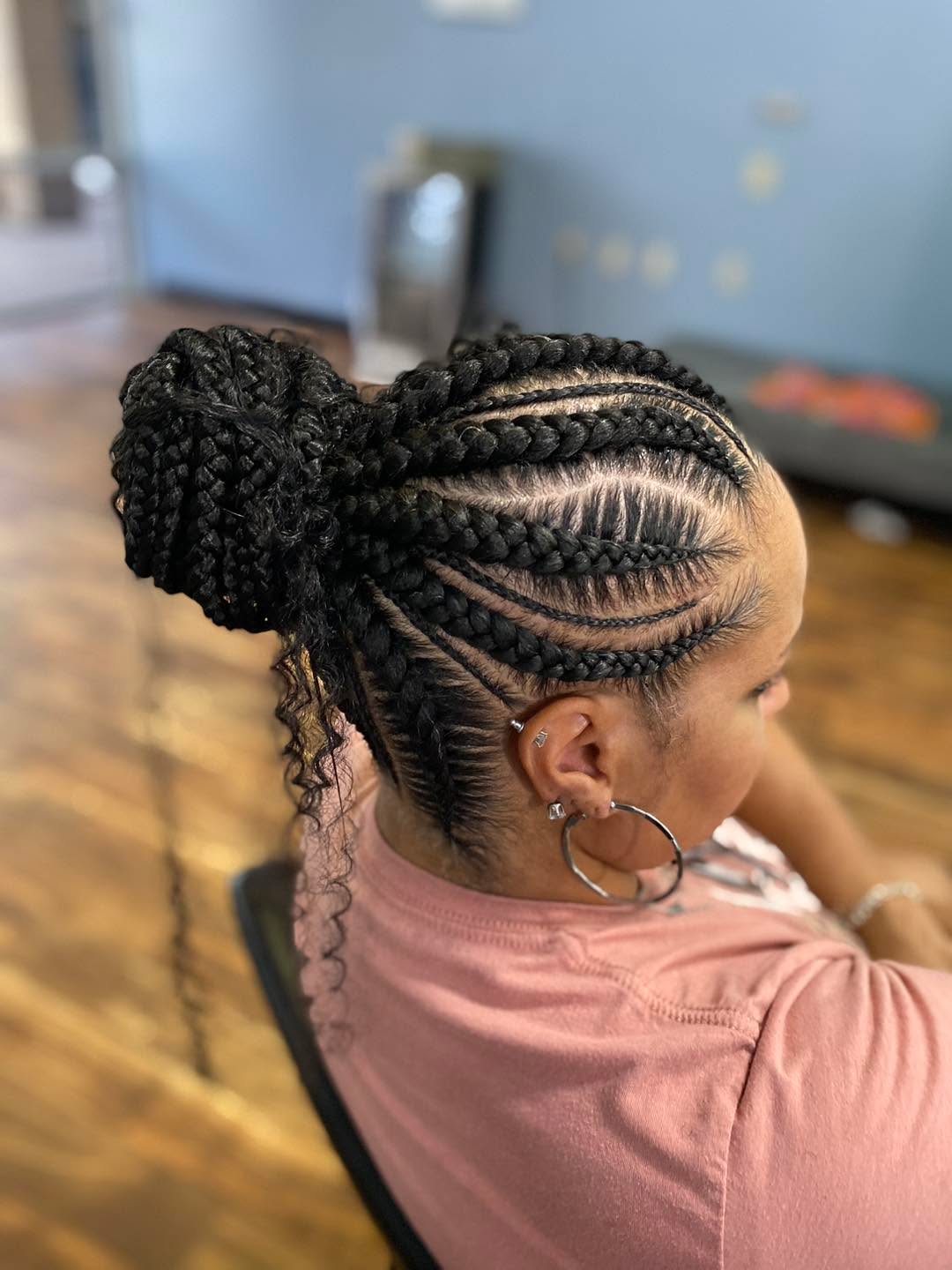 LG African Hair Braiding work