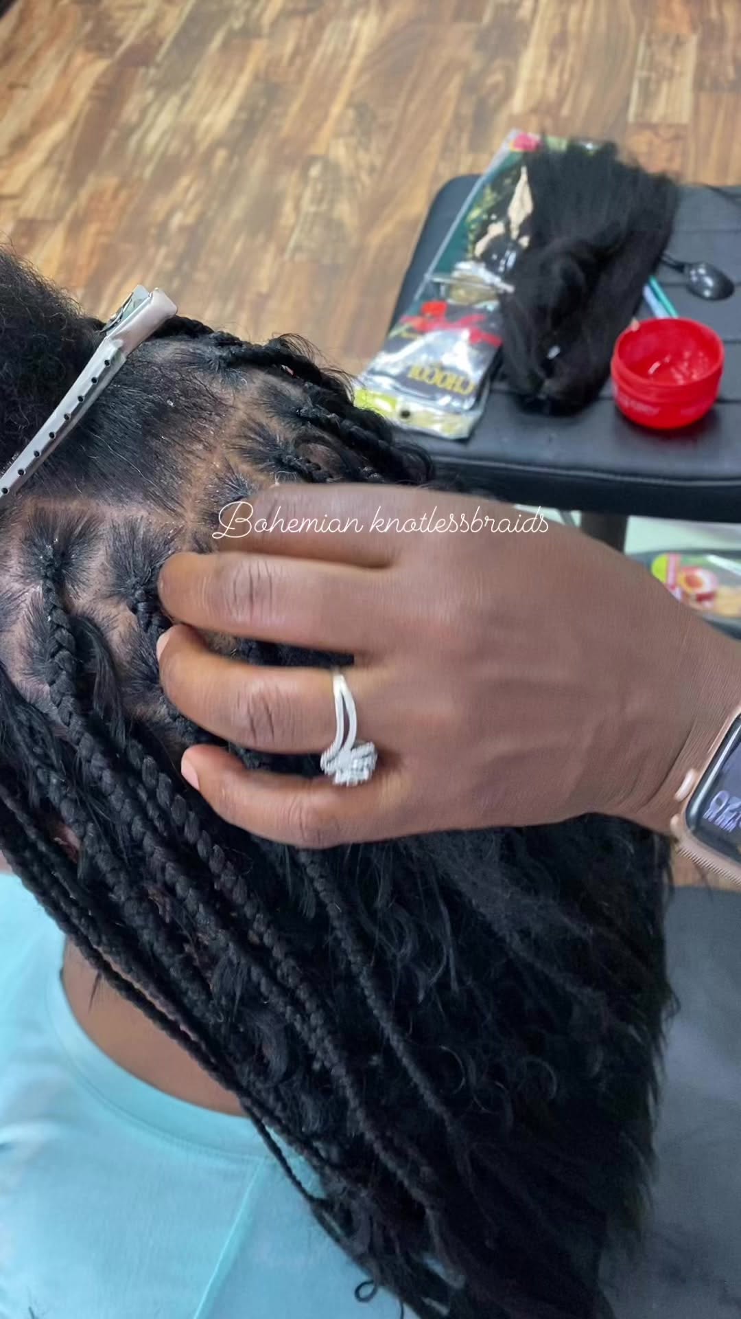 LG African Hair Braiding work
