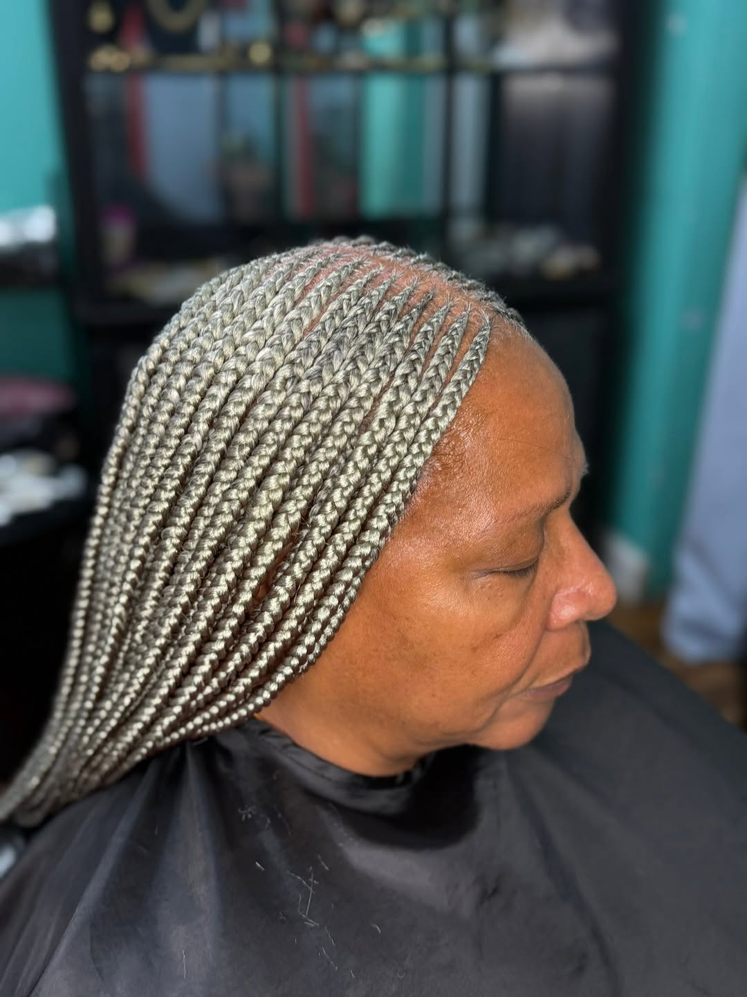 LG African Hair Braiding work
