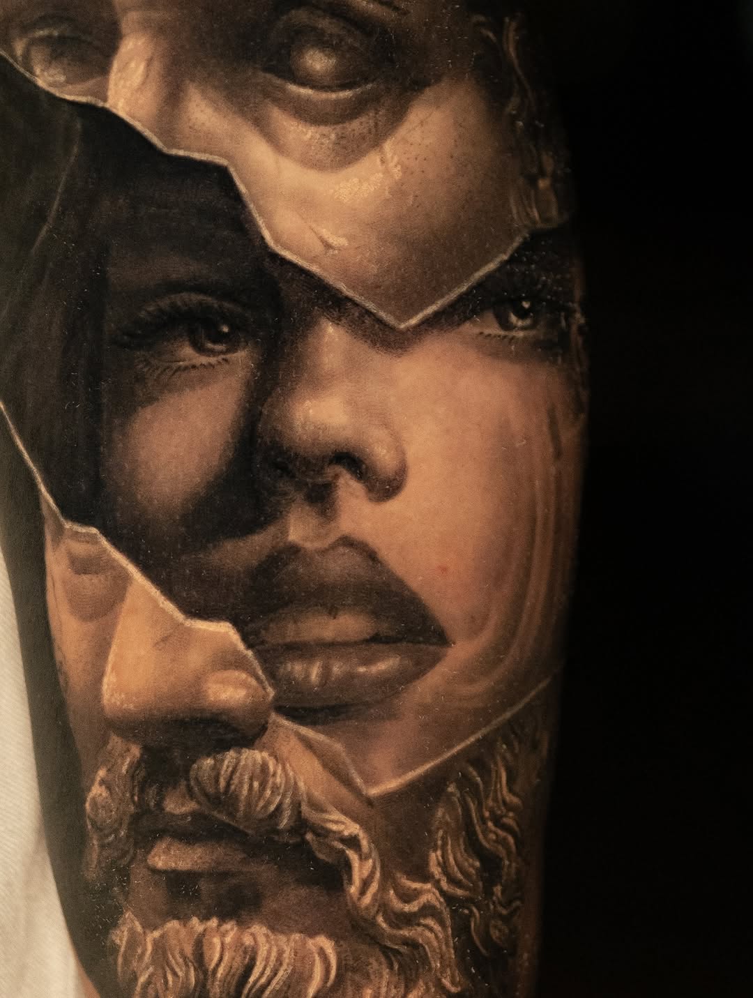 Black and gray realism tattoo by Prettyboytatt