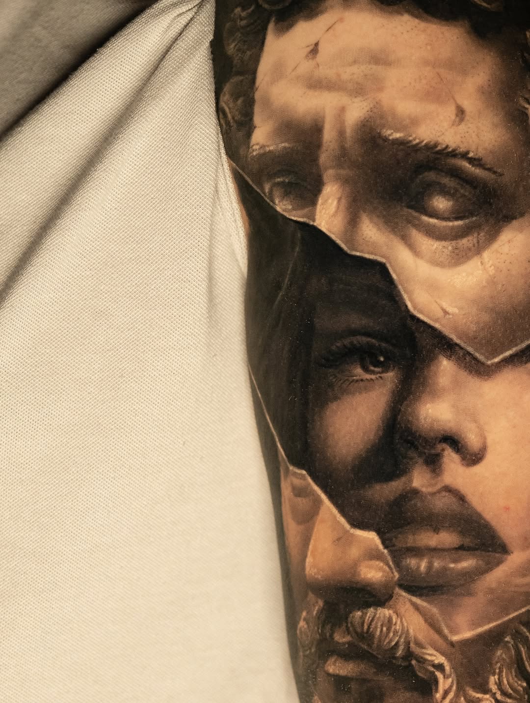 Black and gray realism tattoo by Prettyboytatt