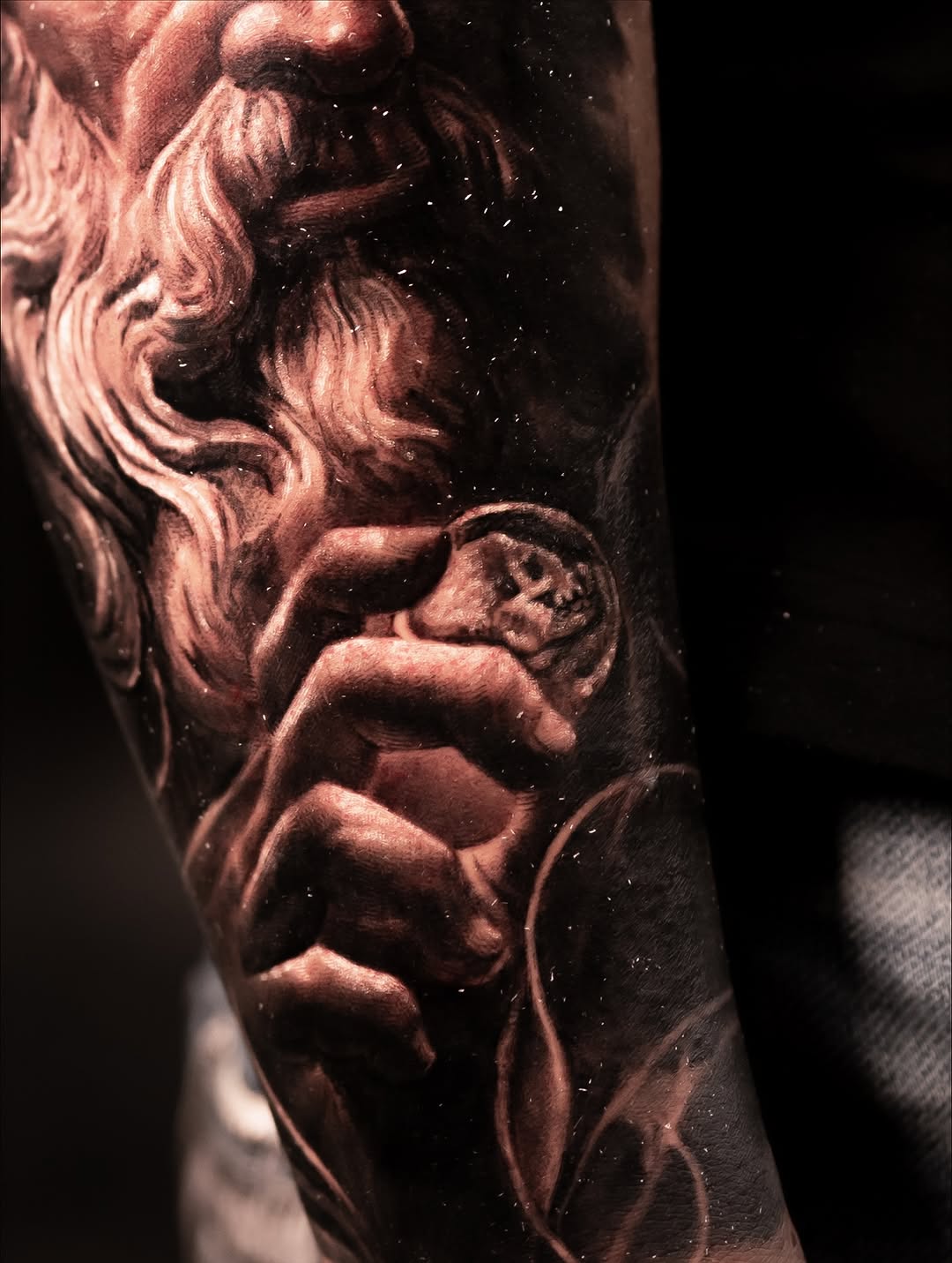 Black and gray realism tattoo by Prettyboytatt