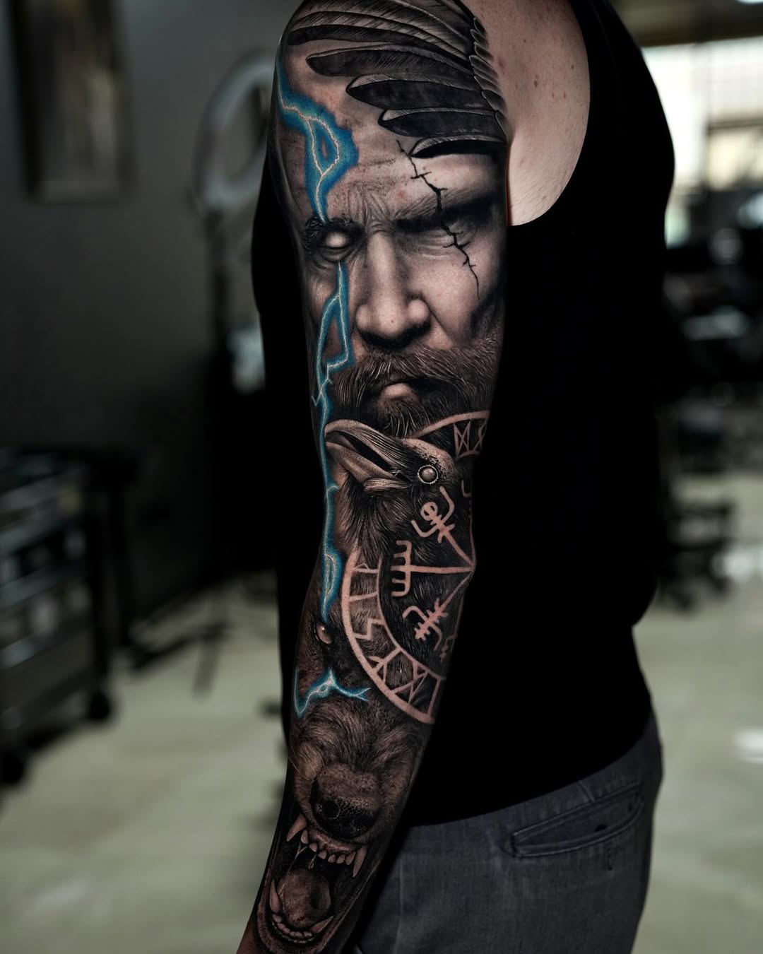 Luis Rafael Hernandez - Rafa Tattoo work 1