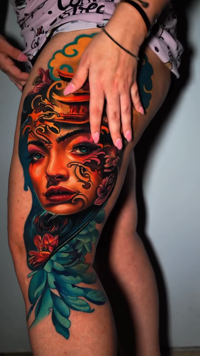 Luis Rafael Hernandez - Rafa Tattoo work 5