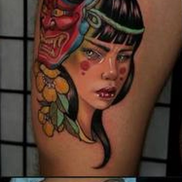 Neo Traditional Tattoo 6