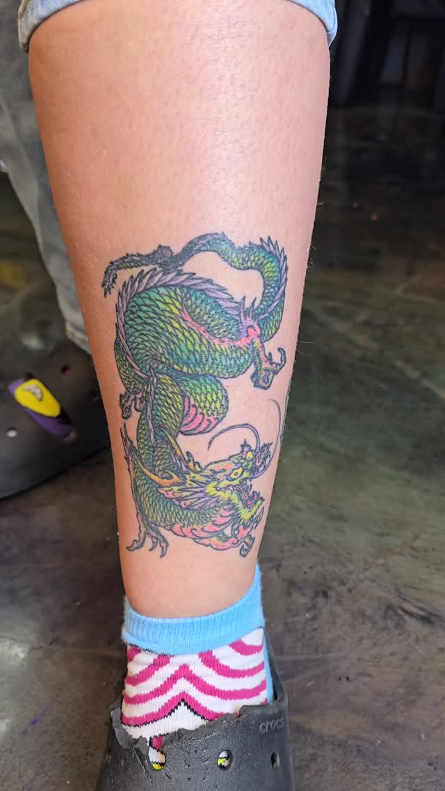 Tattoo by Seafoam Green