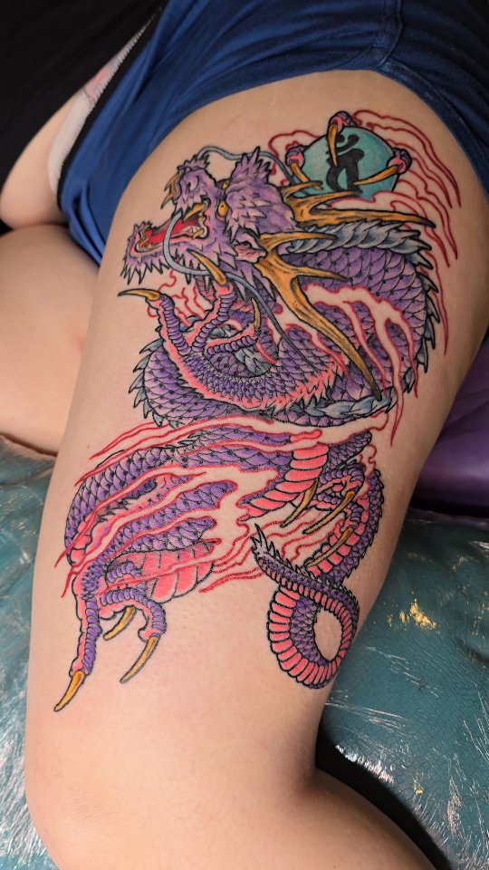 Tattoo by Seafoam Green