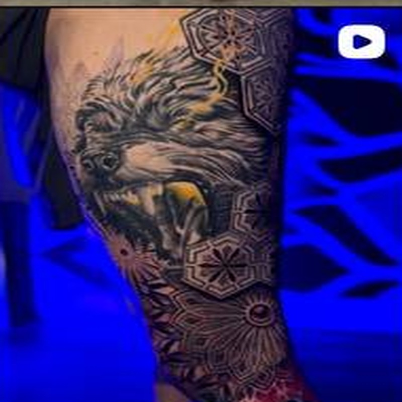 Dotwork tattoo design