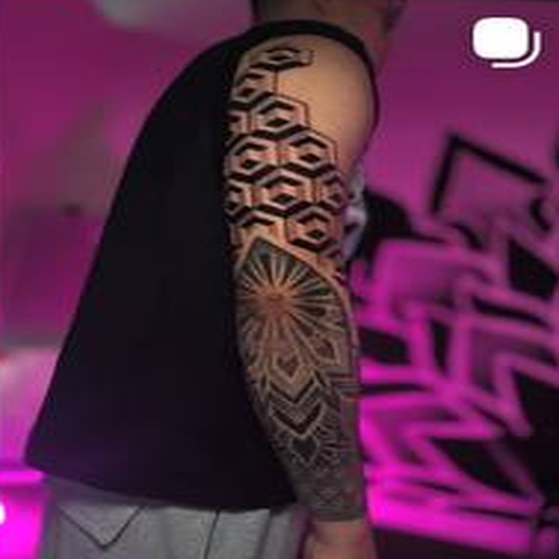 Ornamental tattoo design