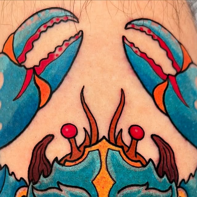 Geometric pattern tattoo