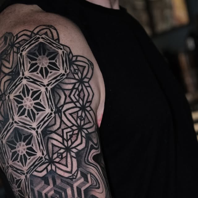 Custom tattoo Temple Houston