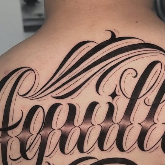 Geometric body art Houston