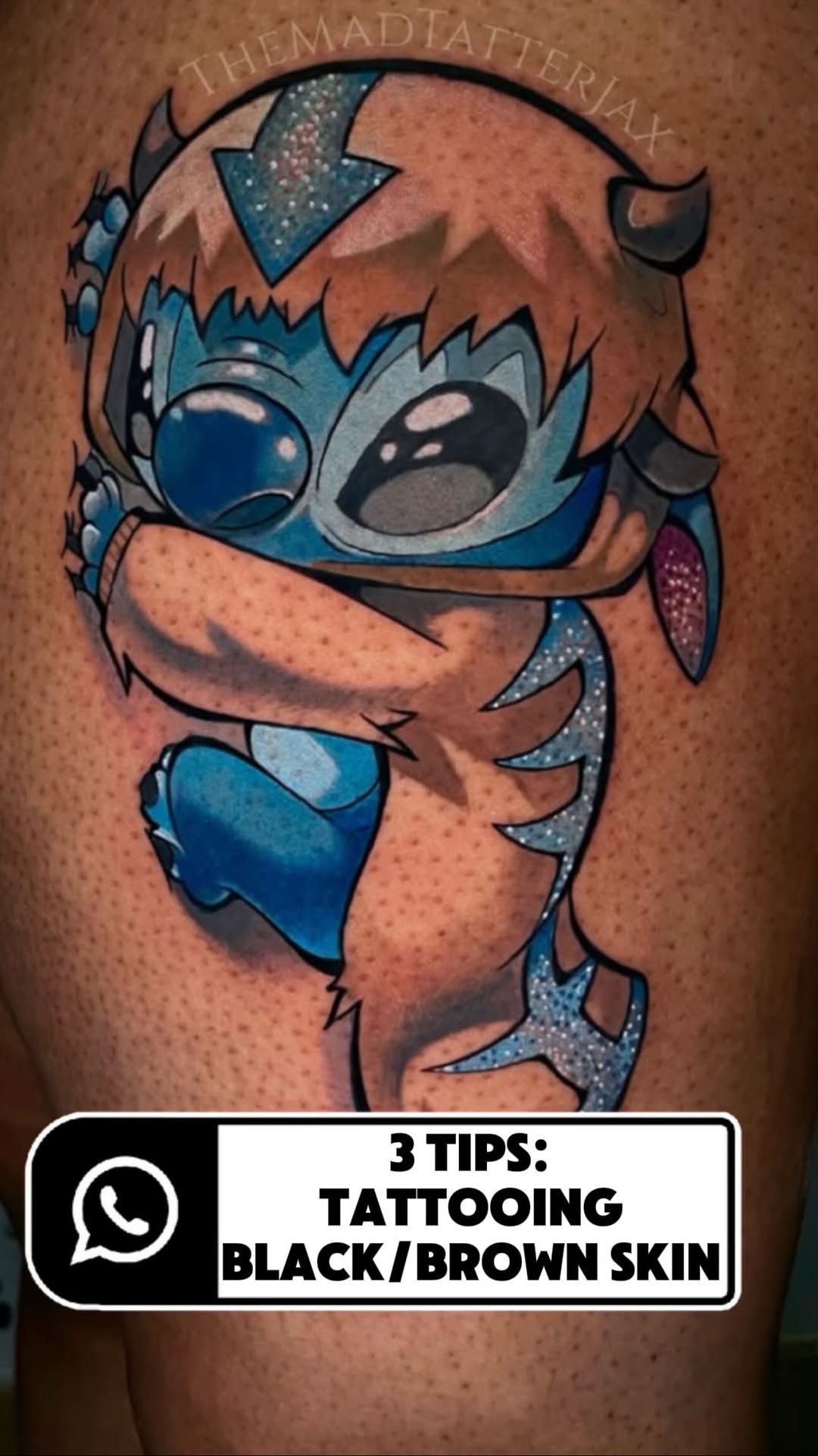 The Mad Tatter 🎩| Anime, Pop Culture & Realism Tattoos work 3