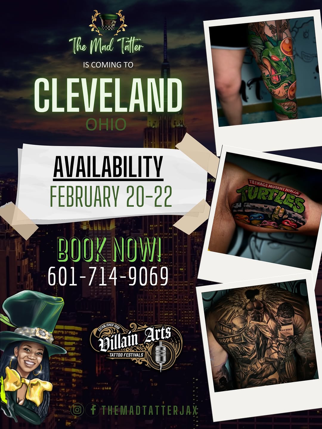 The Mad Tatter 🎩| Anime, Pop Culture & Realism Tattoos work 5